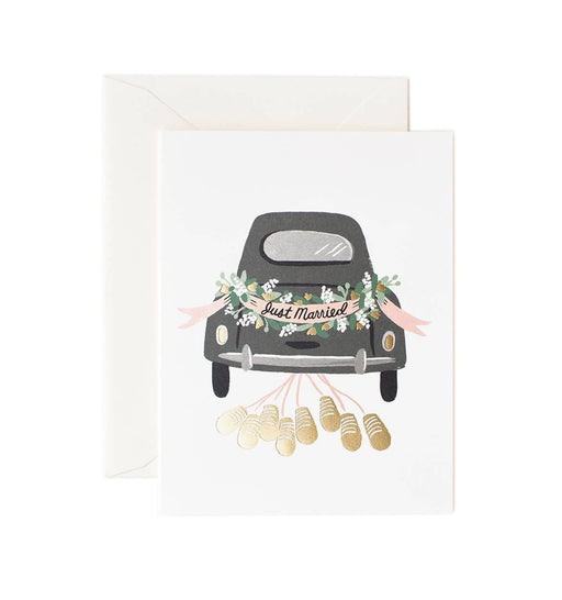 RIFLE PAPER CO. JUST MARRIED GETAWAY CARD - LOCAL FIXTURE