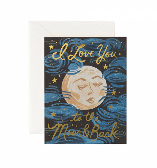 RIFLE PAPER CO. TO THE MOON AND BACK CARD - LOCAL FIXTURE