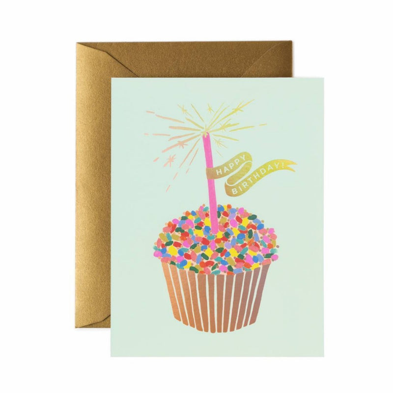 RIFLE PAPER CUPCAKE BIRTHDAY CARD - LOCAL FIXTURE