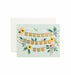 RIFLE PAPER WELCOME GARLAND BABY GREETING CARD - LOCAL FIXTURE