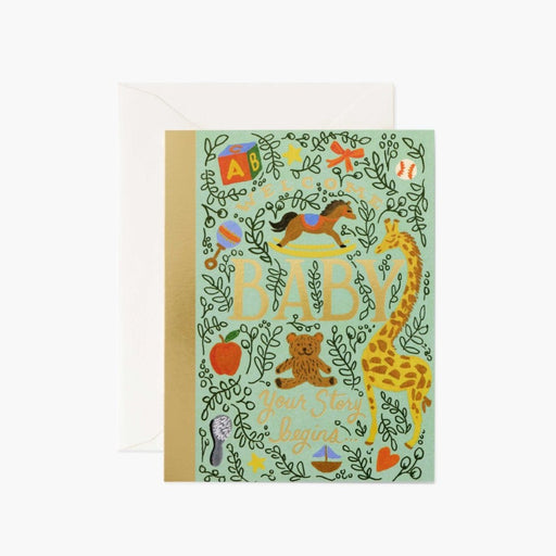 RIFLE PAPER COMPANY CARDS Storybook Baby Greeting Card