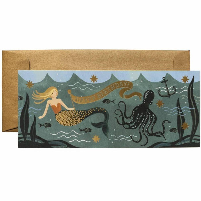 RIFLE PAPER COMPANY CARDS Under The Sea Birthday No. 10 Card