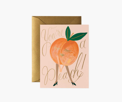 RIFLE PAPER COMPANY CARDS You're a Peach Greeting Card