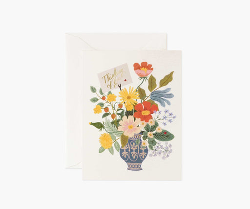 RIFLE PAPER COMPANY Greeting & Note Cards Thinking of You Bouquet Greeting Card