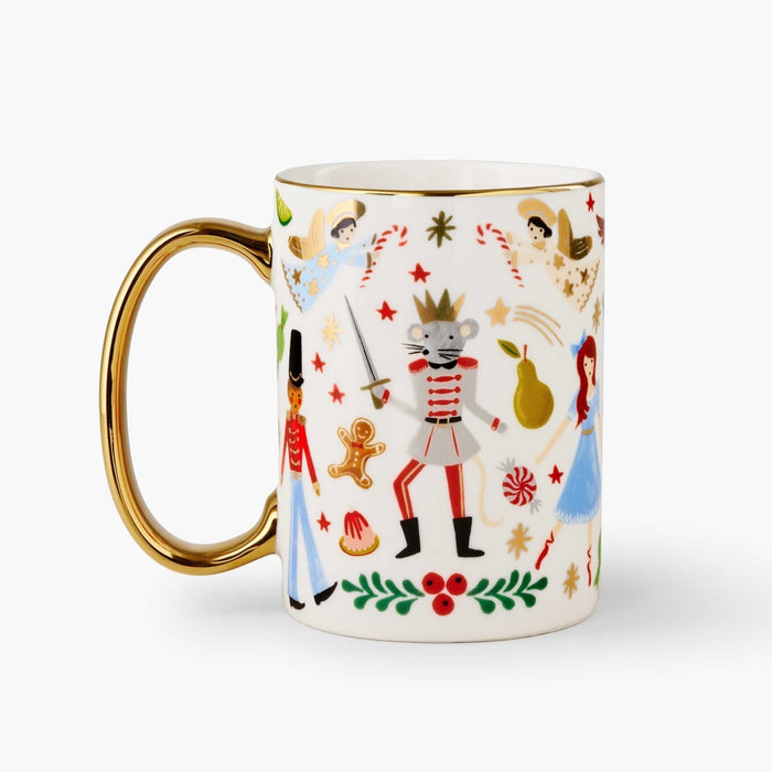 RIFLE PAPER COMPANY MUGS Nutcracker | Holiday Porcelain Mug