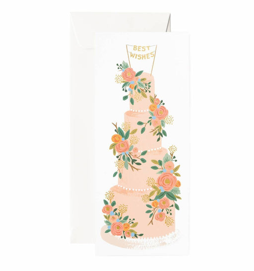 RIFLE PAPER CO. TALL WEDDING CAKE CARD - LOCAL FIXTURE