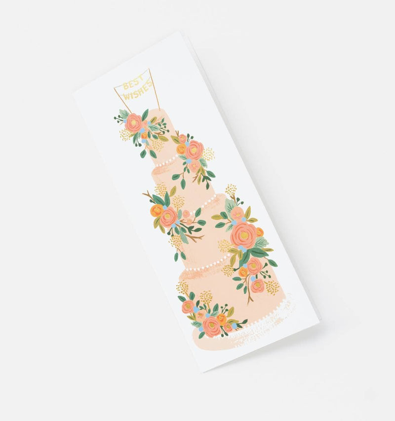 RIFLE PAPER CO. TALL WEDDING CAKE CARD - LOCAL FIXTURE
