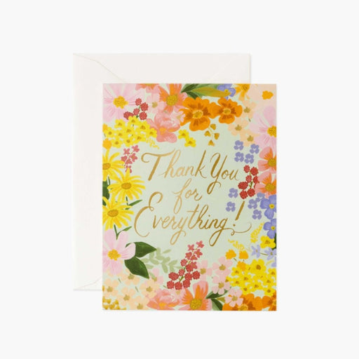 RIFLE PAPER COMPANY STATIONARY Margaux Thank You Greeting Card
