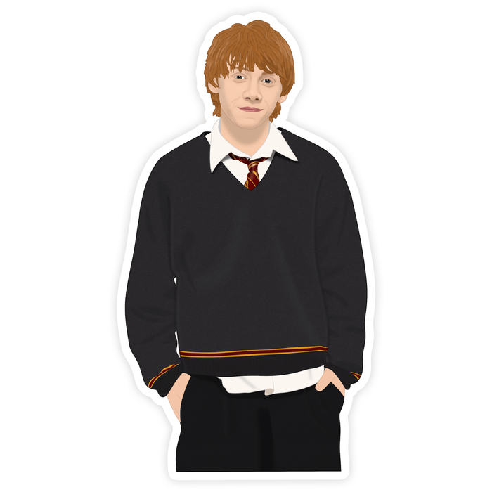 SHOP TRIMMINGS STICKER Ron Weasley Harry Potter Sticker
