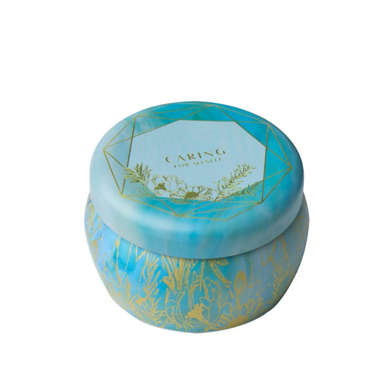 SIMON & SCHUSTER CANDLE Self Care Scented Tin Candle