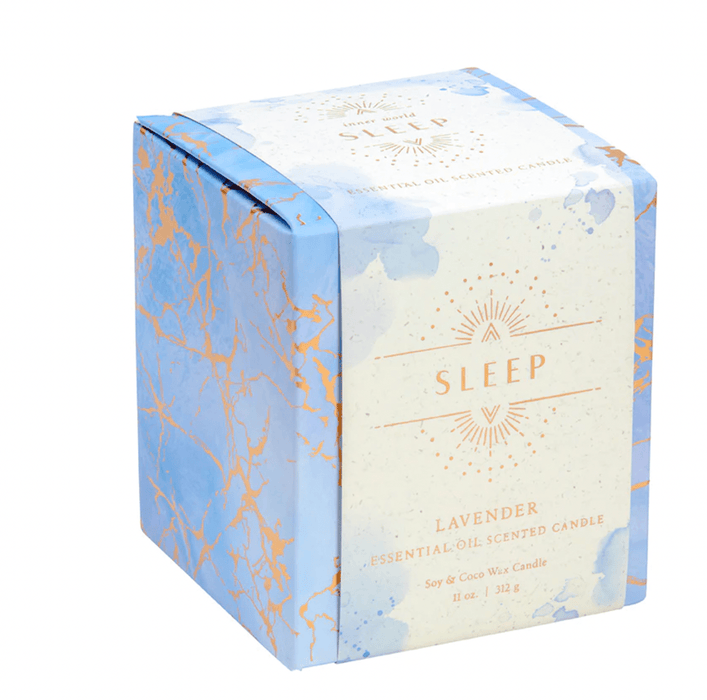 SIMON & SCHUSTER CANDLE Sleep: Scented Candle (Lavender)