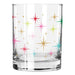SLANT COLLECTIONS BAR Double Old Fashioned Glass | Retro Stars