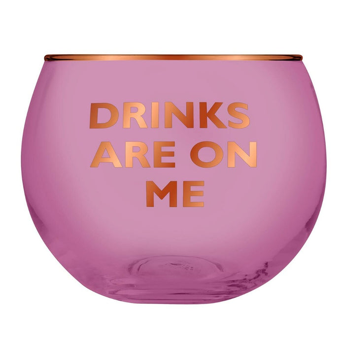 SLANT COLLECTIONS BAR Roly Poly Glass | Drinks Are On Me