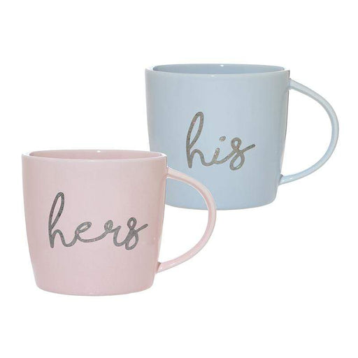 SLANT COLLECTIONS 14 OZ "HIS OR HERS" MUG - LOCAL FIXTURE