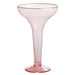 SLANT COLLECTIONS WINE GLASS Champagne Coupe | Light Pink