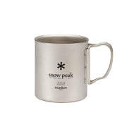 SNOW PEAK MUG Titanium Double Wall 450 Mug