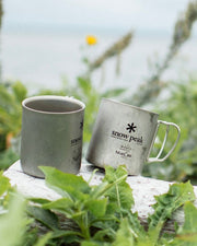 SNOW PEAK MUG Titanium Double Wall 450 Mug