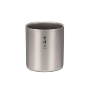 SNOW PEAK TRAVEL Ti-Double H450 Stacking Mug