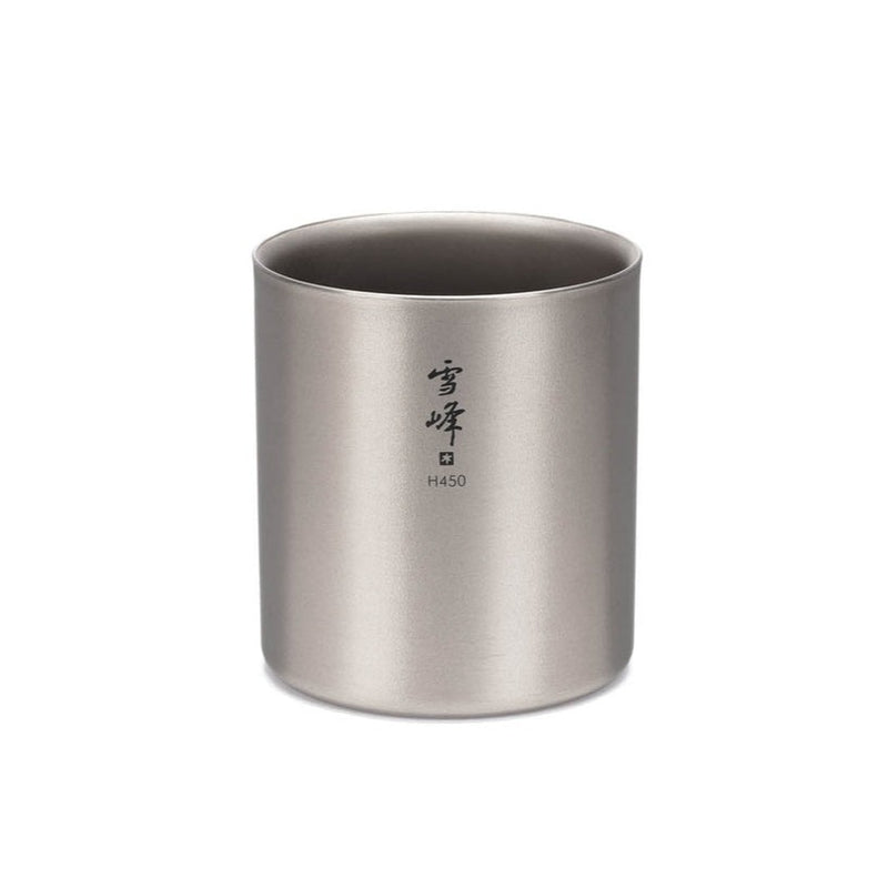 SNOW PEAK TRAVEL Ti-Double H450 Stacking Mug