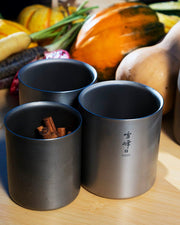 SNOW PEAK TRAVEL Ti-Double H450 Stacking Mug