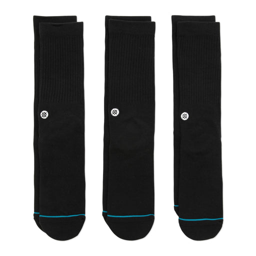 STANCE SOCKS Icon Socks 3 Pack | Black