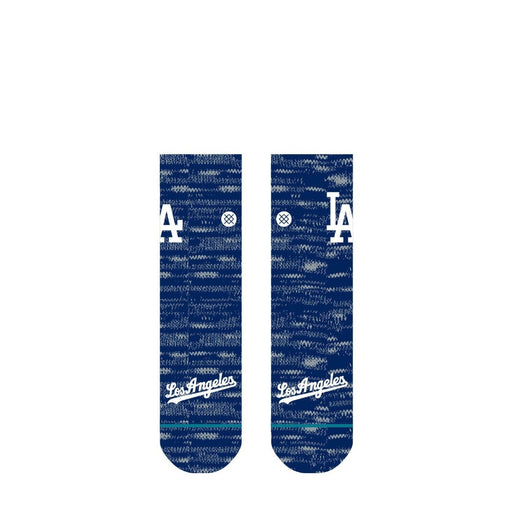 STANCE SOCKS LARGE Los Angeles Dodgers Twist Quarter Socks