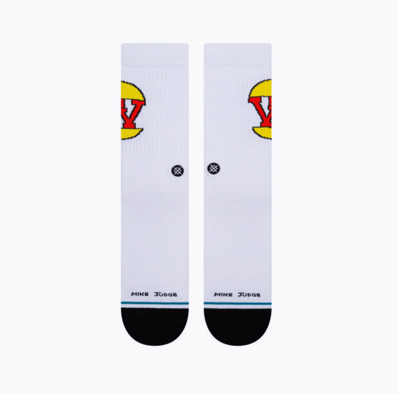 STANCE SOCKS Stance Beavis and Butthead Burgerworld Crew Socks