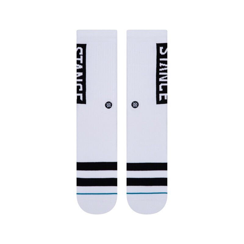 STANCE SOCKS Stance OG Crew Socks | White