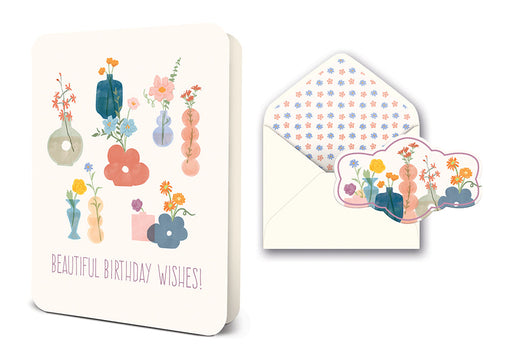 STUDIO OH! CARD Beautiful Birthday Wishes Deluxe Greeting Card