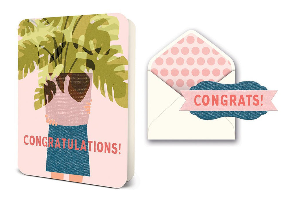 STUDIO OH! CARD Friendly Fronds Deluxe Greeting Card