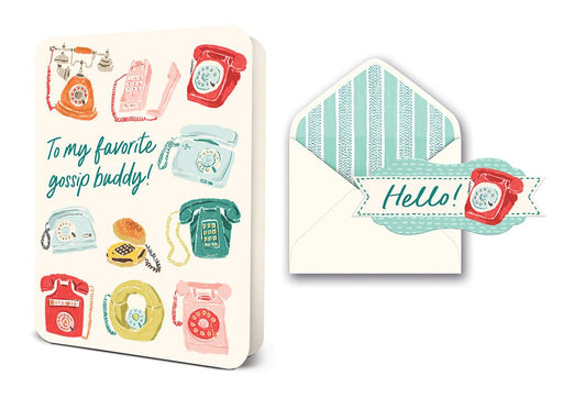 STUDIO OH! CARD Gossip Buddy Deluxe Greeting Card