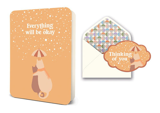 STUDIO OH! CARD Thinking of You, Friend Deluxe Greeting Card