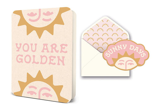 STUDIO OH! CARD You Are Golden Deluxe Greeting Card