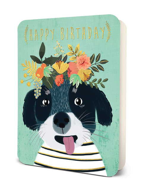 STUDIO OH! Gift Card Happy Birthday Pup Deluxe Greeting Card