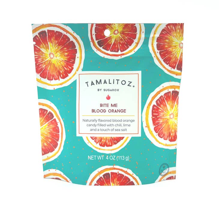 SUGAROX CANDY STUDIO LLC CANDY Tamalitoz | Bite Me Blood Orange