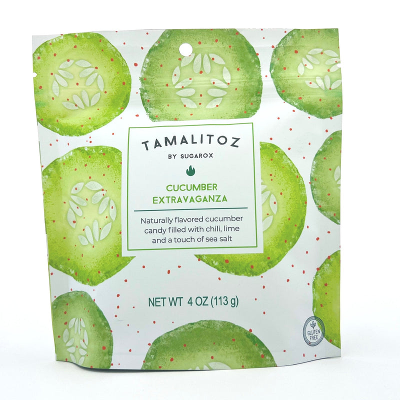 SUGAROX CANDY STUDIO LLC CANDY Tamalitoz | Cucumber Extravaganza