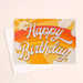 SUNSHINE STUDIOS CARDS Happy Birthday Yellow Card
