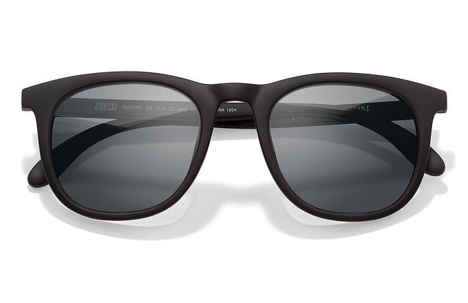 SUNSKI SUNGLASSES BLACK SLATE Sunski Sunglasses | Seacliff