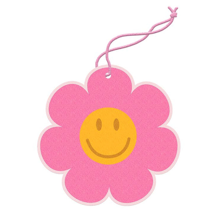 TALKING OUT OF TURN AIR FRESHENER Smiley Flower | Air Freshener