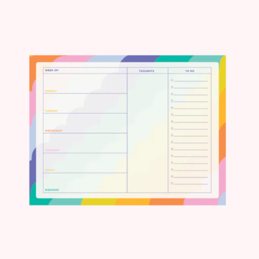 TALKING OUT OF TURN NOTEPAD Rising Scallop Tearaway Notepad Large