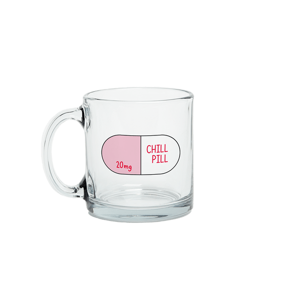 TALKING OUT OF TURN TUMBLERS Glass Mug | Chill Pill