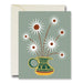 THE RAINBOW VISION CARD Friendly Flowers Gray Card