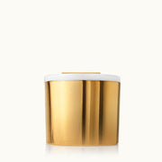 THYMES CANDLE Thymes Frasier Fir | Gilded Poured Candle 3-Wick Gold