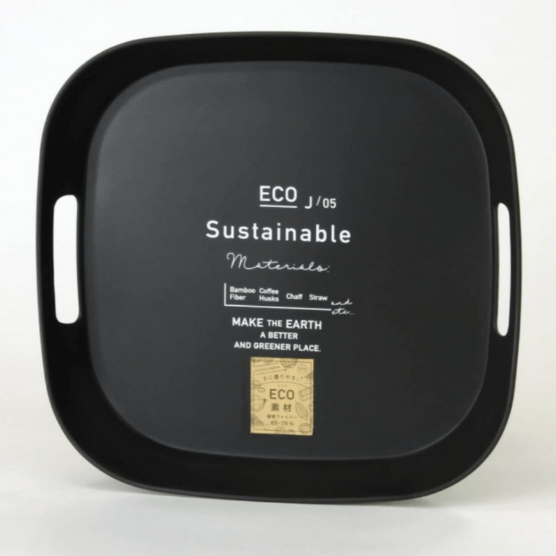 TIME CONCEPT INC. TRAY Benign Simple Eco-Tray | Black