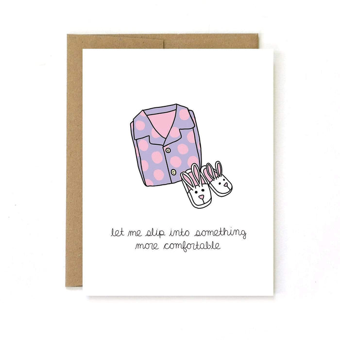 UNBLUSHING COMFORTABLE CARD - LOCAL FIXTURE
