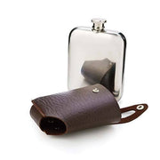 VISKI FLASKS Stainless Steel Flask & Traveling Case
