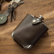 VISKI FLASKS Stainless Steel Flask & Traveling Case