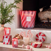 VOLUSPA CANDLE Crushed Candy Cane | 3-Wick Tin Candle