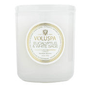 VOLUSPA CANDLE Eucalyptus & White Sage | Classic Candle