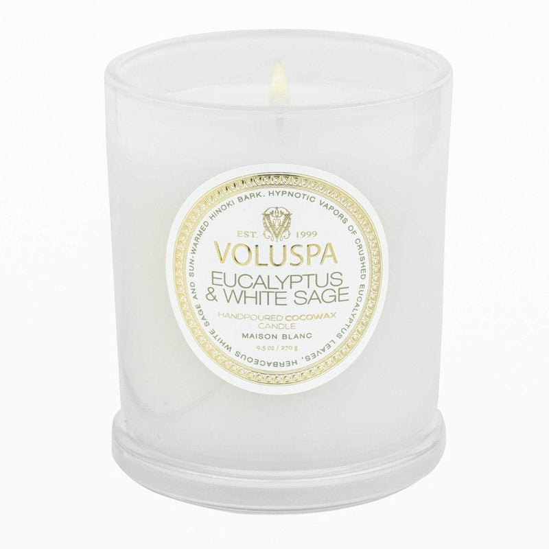 VOLUSPA CANDLE Eucalyptus & White Sage | Classic Candle